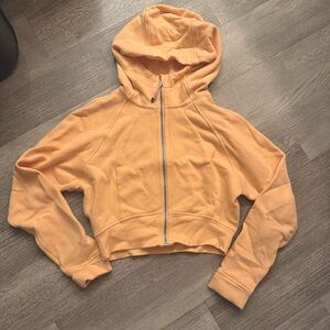 Lululemon Cropped Scuba Full Zip Hoodie